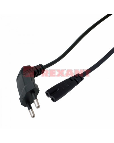 Шнур сетевой (угловая вилка) 2x0.75мм² 1.5М (10шт/уп) REXANT 11-1104 в Королеве Патч-корды и пигтейлы Pintop.ru