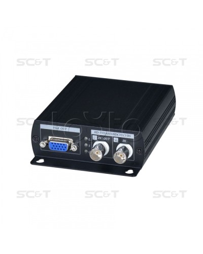 Преобразователь-разветвитель AHD/HDCVI/HDTVI в HDMI/VGA/CVBS SC&T AD001HD4 в Королеве Видеоусилители, Модуляторы, Делители Pintop.ru