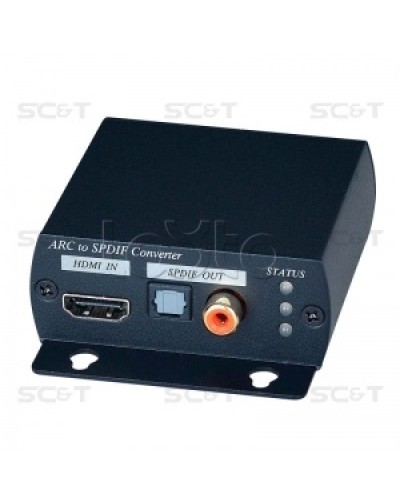 Преобразователь цифрового аудио из HDMI сигнала SC&T ARC01 в Королеве Видеоусилители, Модуляторы, Делители Pintop.ru