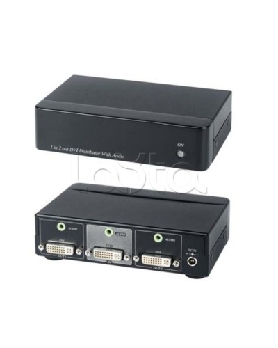 Усилитель-разветвитель DVI и аудио сигнала SC&T DD02A в Королеве Видеоусилители, Модуляторы, Делители Pintop.ru