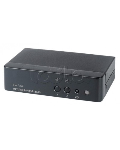 Коммутатор DVI и аудио сигналов SC&T DS02A в Королеве Видеоусилители, Модуляторы, Делители Pintop.ru