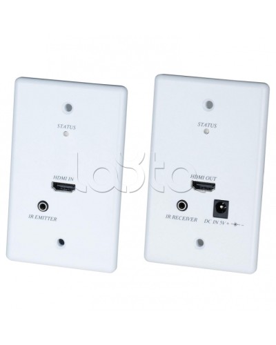 Комплект передачи HDMI с обратным ИК-повторителем SC&T HW01 в Королеве Видеоусилители, Модуляторы, Делители Pintop.ru