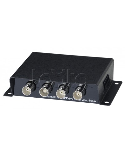 Приемопередатчик пассивный 4-канальный, HDCVI/TVI/AHD, по витой паре SC&T TTP414HD в Королеве Видеоусилители, Модуляторы, Делители Pintop.ru