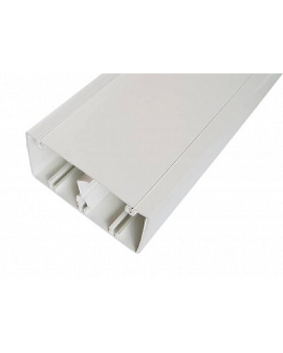 Кабельный канал с крышкой100х50х2000мм (белый) SPL 100001S в Королеве Кабель-канал Pintop.ru