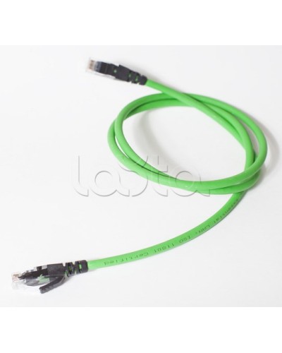 Коммутационный шнур категории 6, U/UTP, 4х2х(7х0,21), LSZH, 2м, зеленый SPL (500014) в Королеве Патчкорды (медные) Pintop.ru