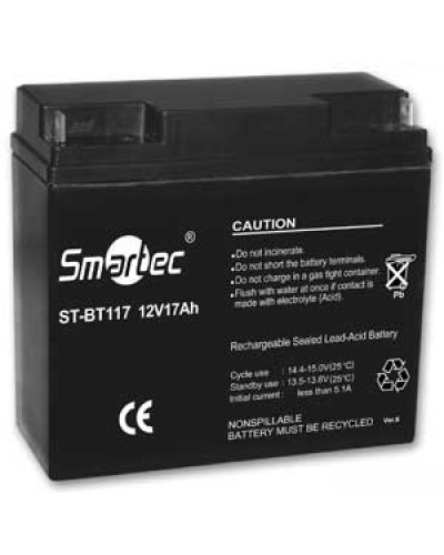 Аккумулятор свинцово-кислотный Smartec ST-BT117 в Королеве Электротехническое оборудование Pintop.ru