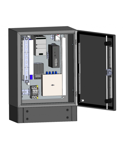 Узел коммутации всепогодный SpaceCam SC-Box-L2-8GP-240-2G-UPS(C) в Королеве Коммутаторы Pintop.ru