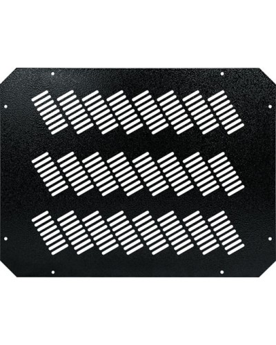 Заглушка проема вентиляторного блока, перфорированная TLK TLK-BLNK-FAN-P-BK в Королеве Полки для шкафов и стоек Pintop.ru