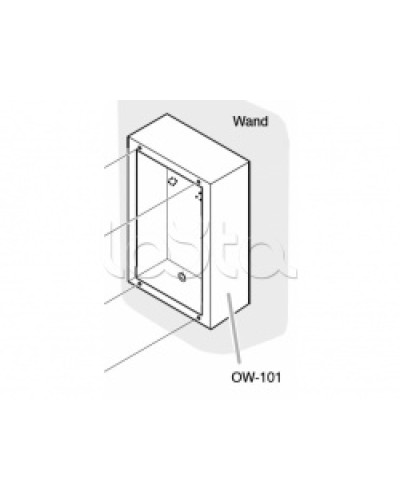 Коробка накладная TOA OW-101 в Королеве Аксессуары для СОУЭ Pintop.ru