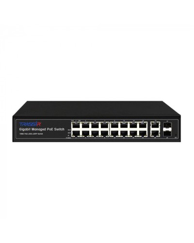 Управляемый коммутатор TRASSIR TR-NS24202S-300-16PoE v2 в Королеве Коммутаторы Pintop.ru