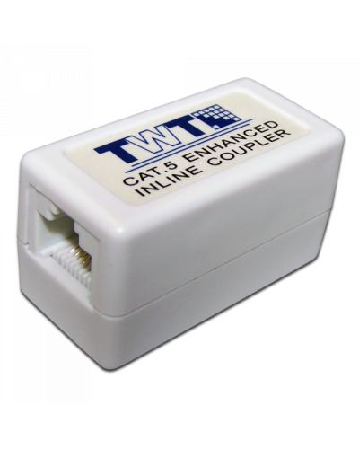 Повторитель портов RJ-45, неэкранированный, категории 5е TWT (TWT-CP45UTP5E) в Королеве Проходные адаптеры RJ-45 и разветвители Pintop.ru