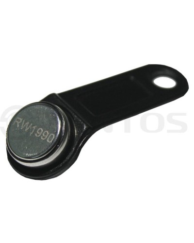 Ключ Touch Memory с 64-битным идентификационным кодом Tantos RW1990 iButton TS (чёрный) в Королеве Оптовые идентификаторы Pintop.ru