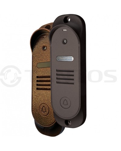 Панель вызывная антивандальная Tantos Stich (медь) в Королеве Вызывные видеопанели малоабонентные Pintop.ru