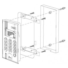 Комплект монтажный для блока вызова БВД-M200 Vizit МК-T40