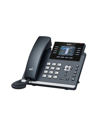 Yealink SIP-T44W - 12 аккаунтов, 2 порта USB, Wi-Fi, цветной экран, BLF, PoE, GigE, без БП, шт в Королеве Дополнительное оборудование для сетей Pintop.ru