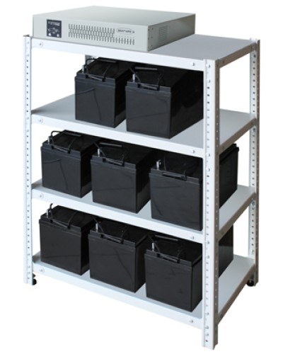 Стеллаж для АКБ Бастион 1,0х0,7х0,4-4П в Королеве Электротехническое оборудование Pintop.ru