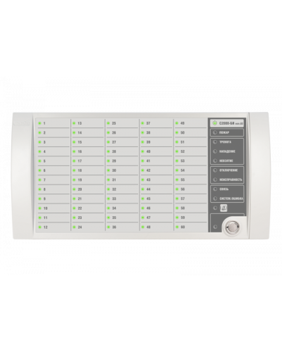 Блок индикации Болид С2000-БИ исп.02(2хRS485) в Королеве Охранно-пожарное оборудование Pintop.ru