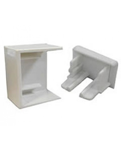 Заглушка 40х16мм (10шт) 700шт. Экопласт 72806-10 в Королеве Аксессуары для кабель-канала Pintop.ru