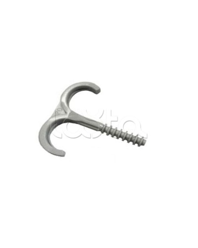 Держатель (клипса) F типа двойнаядля труб D16-20 мм Экопласт 41826 в Королеве Держатели, клипсы, скобы Pintop.ru