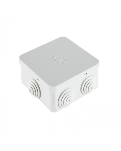 Коробка распределительная о/п, для монтажного пистолета 85х85х50, без галогена, 6 вых, IP44 (44066HF) в Королеве Распределительные коробки Pintop.ru