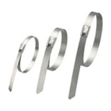 Хомут кабельный стальной 4,6x300 мм (50 шт/уп) Экопласт 45330