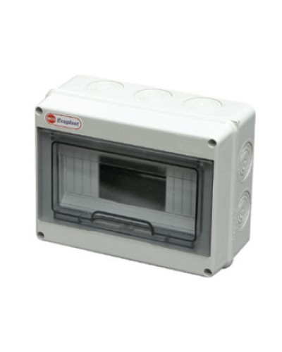 Шкаф настенный, 12-13 модулей, IP65 Экопласт 46412 в Королеве Боксы для автоматов Pintop.ru