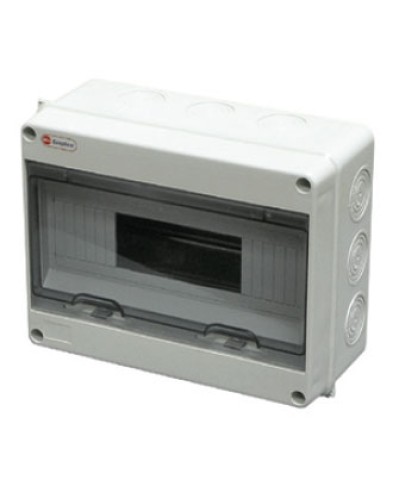 Шкаф настенный, 18 модулей, IP65 Экопласт 46418 в Королеве Боксы для автоматов Pintop.ru