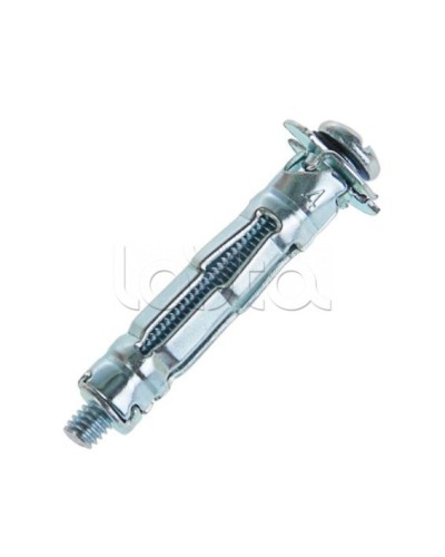 Дюбель металлический Молли с винтом 4x6x38 (250шт) Экопласт (47235) в Королеве Крепеж: Дюбели, шурупы, саморезы Pintop.ru