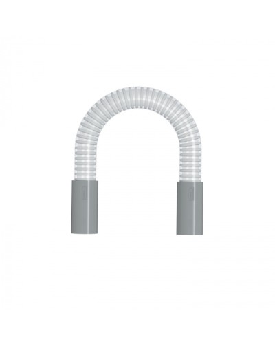 Гибкий переход для трубы диам. 25мм, длина 30см, цвет серый (49415GR) в Королеве Повороты, муфты, тройники Pintop.ru