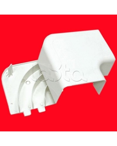 Угол плоский 100х40 с задней стенкой и разделителем для кабель-канала серии ARC-LAN, огнестойкость E15-E110 Экопласт 576314-E110 в Королеве Аксессуары для кабель-канала Pintop.ru