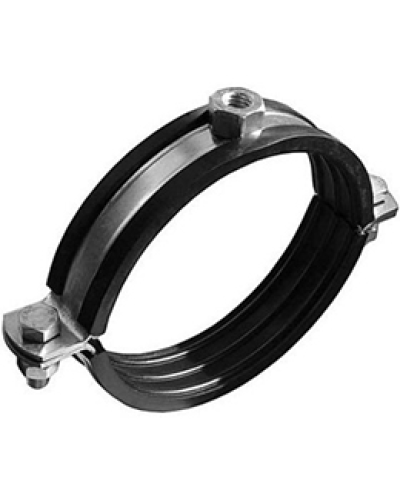 Хомут трубный 1 ̋̋ (32-35мм) М8 (1шт) Экопласт 59916-1 в Королеве Аксессуары для кабель-канала Pintop.ru