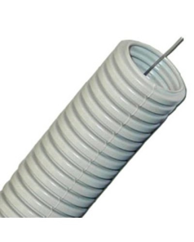 Труба гофрированная ПП легкая диам 32 мм, с зондом Экопласт 60132 в Королеве Труба гофрированная Pintop.ru