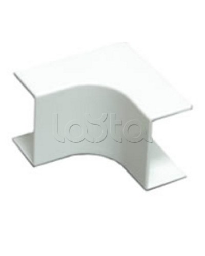 Угол внутренний плавный стандарт TIA 20х12,5 мм Экопласт 72114R в Королеве Аксессуары для кабель-канала Pintop.ru