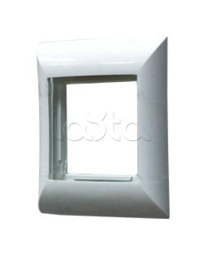 Суппорт для розетки 45x45 на 2 модуля Экопласт 73909-1 в Королеве Аксессуары для кабель-канала Pintop.ru