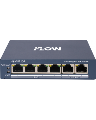 Коммутатор с PoE iFlow F-SW-EM606POE-VM в Королеве Коммутаторы Pintop.ru