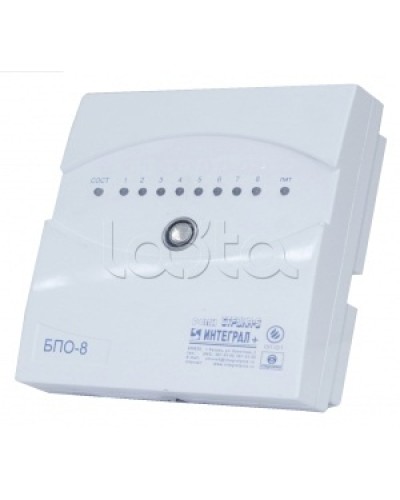 Блок проводной объектовый Интеграл + БПО-8 в сборе с ИБП в Королеве Приемно-контрольные приборы Pintop.ru