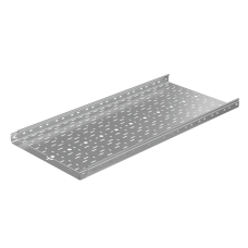 Лоток перфорированный 50х500х1,2 L2000 мм "Быстрый монтаж ПЛЮС" КМ-Профиль (LPplus50-500-1.2-2000)