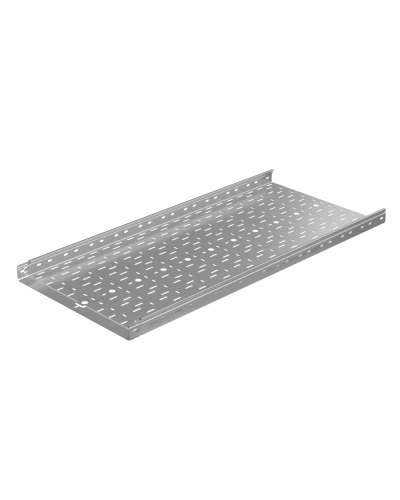 Лоток перфорированный 50х500х1,5 L3000 мм Быстрый монтаж ПЛЮС HD85 КМ-профиль (LPplus50-500-1.5-3000 HD85) в Королеве Кабельные лотки Pintop.ru