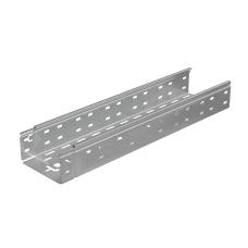 Лоток перфорированный 80х150х1,0 L2000 мм "Быстрый монтаж ПЛЮС" HD КМ-Профиль (LPplus80-150-1.0-2000 HD)