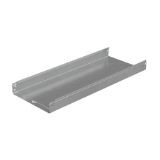 Лоток неперфорированный 80х400х1,5 L2000 мм "Быстрый монтаж ПЛЮС" КМ-Профиль (LNplus80-400-1.5-2000)