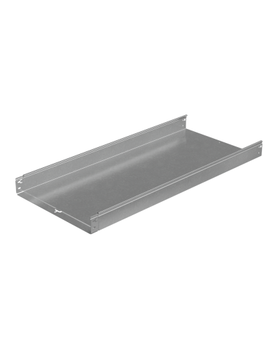 Лоток неперфорированный 80х500х1,0 L2500 мм Быстрый монтаж ПЛЮС INOX304 КМ-Профиль (LNplus80-500-1.0-2500 INOX304) в Королеве Кабельные лотки Pintop.ru