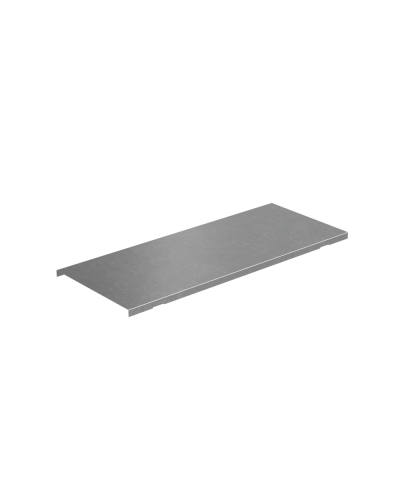 Крышка на вертикальный Т-ответвитель переходник 200-400 мм с разворотом трассы на 90 гр. ПЛЮС (нижняя часть больше исходной) HD85 КМ-профиль (KTDPVplus90-200-400 HD85) в Королеве Аксессуары для лотков Pintop.ru