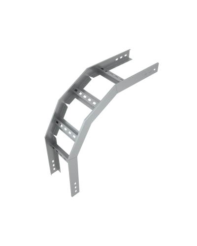 Угол лестничный вертикальный внешний 90 гр. 100х150х1,5 мм HD КМ-Профиль (LVL90-100-150-1.5 HD) в Королеве Аксессуары для лотков Pintop.ru