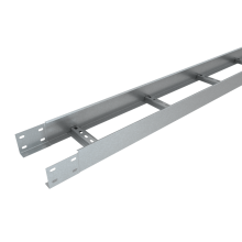 Лоток лестничный 80х600х1,2 L3000 мм "Быстрый монтаж" HD85 КМ-профиль (LLS80-600-1.2-3000 HD85)