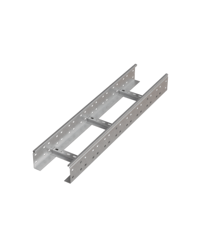 Лоток лестничный 100х300х1,2 L2000 мм HD85 N КМ-профиль (LL100-300-1.2-2000 HD85 N) в Королеве Кабельные лотки Pintop.ru