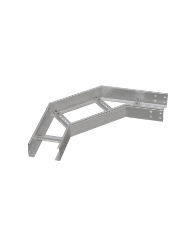 Угол лестничный горизонтальный 90 гр. 100х200х1,5 мм INOX304 N КМ-Профиль (LGL90-100-200-1.5 INOX304 N) в Королеве Аксессуары для лотков Pintop.ru