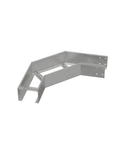 Угол лестничный горизонтальный 90 гр. 150х200х1,5 мм HD N КМ-профиль (LGL90-150-200-1.5 HD N) в Королеве Аксессуары для лотков Pintop.ru