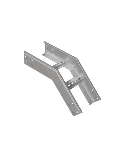 Угол лестничный вертикальный внешний 45 гр. 100х300х1,2 мм INOX304 N КМ-Профиль (LVL45-100-300-1.2 INOX304 N) в Королеве Аксессуары для лотков Pintop.ru