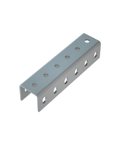 Соединитель усиленного швеллера 50х50х4,0 мм HD КМ-Профиль (SLPU50-50 HD) в Королеве Аксессуары для лотков Pintop.ru