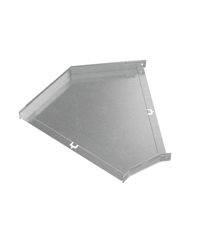 Угол горизонтальный 45 гр. 50х500 мм ПЛЮС HD85 КМ-профиль (GLplus45-50-500 HD85) в Королеве Аксессуары для лотков Pintop.ru